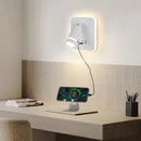 Ljojo Led Wall Sconce Lamp Touch Switch USB Tri-color Diammable Lights