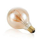 Ljojo 4W Dimmable G95 Heart LED Filament Edison Bulb.