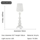 Italian Design LED Floor Lamp Creative Hollow Acrylic Standing Light by Ljojo