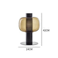 Ljojo LED Glass Table Lamp: Modern Nordic Design for Home Decor & Lighting