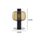 Ljojo LED Glass Table Lamp: Modern Nordic Design for Home Decor & Lighting