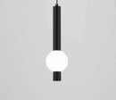 Ljojo Modern Minimalist LED Bedside Chandelier | Creative Light Luxury Hanging Wire Bedroom Decor