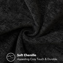 Chenille Throw Pillow Cover 30x50cm Velvet Luxury Cushions for Sofa Bed - Ljojo