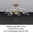 Ljojo Lotus Leaf Design LED Ceiling Light for Home Decor & Lighting Fixtures