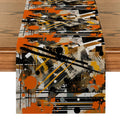 Geometric Lines Table Runner for Home Decor by Ljojo
