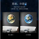 Ljojo LED Earth Wall Lamp: Luxury Creative Mural Art for Living Room Bedroom.