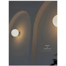 LED Ball Plastic Wall Lamp Modern Indoor Lighting Fixture Sconces by Ljojo