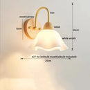 Ljojo LED Wall Lights Pull Chain Switch Modern Bedside Lamp Decoration
