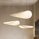 Handmade Silk LED Pendant Light for Dining Room | Elegant Hanging Lamp by Ljojo