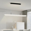 Ljojo Long Ring Pendant Lights for Modern Dining Room and Bar Counter