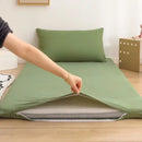 Ljojo 360° Zipper Mattress Protector Cover for Single/Double Beds - 90/150cm