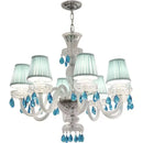 K9 Crystal Chandelier Lighting for Living Room | Romantic Candle Pendant Lights by Ljojo