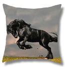 Fine Horse Print Cushion Cover for Home Decor by Ljojo