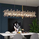 Ljojo Luxury Crystal Chandelier for Modern Living and Dining Spaces