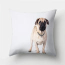 Cute Pug Bulldog Pillowcase for Living Room Decor - Ljojo Home Decor