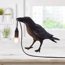 Ljojo Lucky Bird Resin Table Lamp - Creative Animal Decor Lighting
