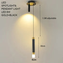 Ljojo Modern Acrylic LED Pendant Lights - Double Head Adjustable Nordic Style