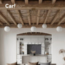 French Retro Marble Pendant Light Dining Table for Home & Restaurant by Ljojo