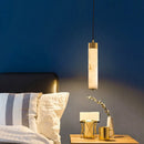 Light Luxury Copper Marble Chandelier - Elegant Bedroom Pendant Lighting by Ljojo
