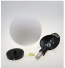 Ljojo Modern Gold Acrylic Ball Pendant Light for Bedroom and Bar Decor