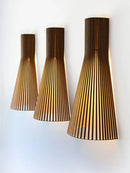 Solid Wood Tatami Wall Lamp Creative Indoor Sconce Light E27 Bulb by Ljojo
