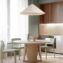 Wabi-sabi Cloth Restaurant LED Pendant Light Modern Art Chandelier Lamp for Home Decor by Ljojo