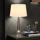 Crystal Glass Ball Table Lamp Modern Bubble Light Reading Bedroom Art - Ljojo
