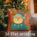 Christmas-themed Decorative Pillow Covers by Ljojo for Sofa, Bedroom & Car