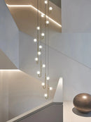 Glass Pendant Lamp Luxury Lighting Fixture for Restaurant Bar Counter Bedroom - Ljojo
