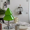 Glass Christmas Tree Tabletop Lamp for Living Room Decoration by Ljojo