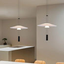 Ljojo Modern Circular Ceiling Chandelier for Living Room - Designer Minimalist Fixture