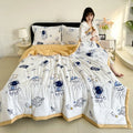 Ljojo Lightweight Summer Quilt Single Piece - Pillowcase Not Included