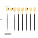 Ljojo Long Handle Stainless Steel Spoon Set