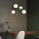 Nordic Glass Ball LED Chandelier for Dining Room | Elegant Pendant Lights Luminaires by Ljojo