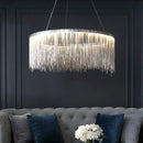 Ljojo Luxury Tassel Chandelier Pendant Lamp for Bedroom - Art Ceiling Hanging Light