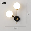Wall Lamp Modern Sconce Minimalist Bedroom Living Room Nordic Lighting by Ljojo