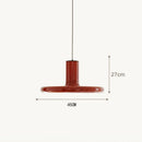 Ljojo™ Red Chandelier Pendant Lamp for Kitchen Island Dining Living Area