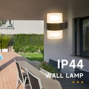 Ljojo LED Wall Light: Waterproof Outdoor Garden Lamp for Home, Christmas, Courtyard