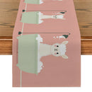Alpaca Bathtub Table Runner by Ljojo: Kitchen & Dining Farmhouse Decor, Wedding Party Runner