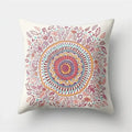 Ljojo Mandala Pattern Polyester Cushion Cover for Stylish Home Decor