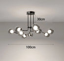 Ljojo LED Staircase Chandeliers for Living Room Indoor Lighting