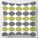 Colorful Blocks Geometric Abstract Pattern Cushion Cover by Ljojo