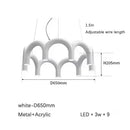 Ljojo™ Designer Chandelier Pendant Light for Living Room Kitchen Modern Luxury Suspension Lamp