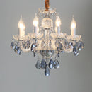 Ljojo Luxury European Style Crystal Gold Chandelier for Living Room & Bedroom