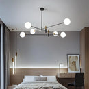 Nordic Minimalist Magic Bean Chandelier: Classic Style for Living & Dining Room by Ljojo