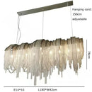 Ljojo Luxury Tassels Pendant Lights Modern Chandelier for Bedroom Home Decor