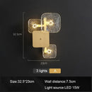 Ljojo LED Wall Light for Elegant Luxury Living Room and Bedroom Decor