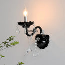 Crystal Wall Lamp Contemporary Elbow Design by Ljojo