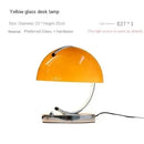 Bauhaus Table Lamp Orange Small - Modern Bedroom Living Room Night Mood Lighting by Ljojo