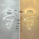 Ljojo Luxury Crystal Chandelier | Modern Stair Pendant Lamp for Home Decoration & Indoor Lighting